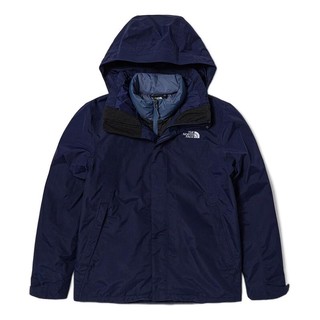 THE NORTH FACE 北面 男子三合一冲锋衣 NF0A81QS-6U8 蓝色 XXXL