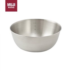 MUJI 無印良品 无印良品 （MUJI）不锈钢 盆/XL