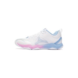 LI-NING 李寧 變色龍VI LITE 中性羽毛球鞋 AYTS012-1 標準白 38