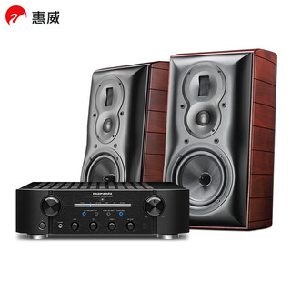 HiVi 惠威 M803A+马兰士PM8006 HiFi功放音响音箱 无源书架箱2.0声道发烧 高保真 无损音乐套装