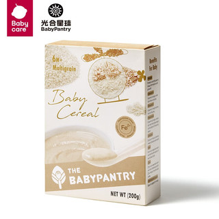 BabyPantry 光合星球 高铁米粉 国行版 2段 混合谷物 200g