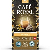 CAFÉ DU CYCLISTE 咖啡厅皇家香草风味版 Nespresso 兼容铝制咖啡豆荚，0.05 千克