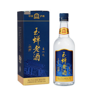 YUCHAN 玉蝉老酒 优曲 52%vol 浓香型白酒 500ml*6瓶 整箱装