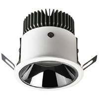 GDD'S 高灯大师 GD-885 电镀防炫射灯 7W 3000k 亮黑 标准款