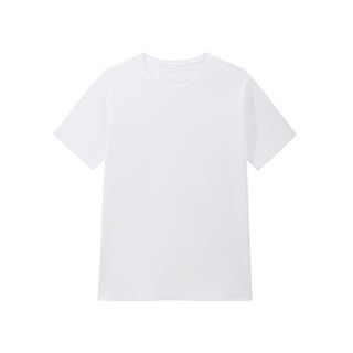 YANXUAN 网易严选 男女款圆领短袖T恤 3996649 白色 M