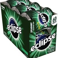 Eclipse 伊丽丝 无糖口香糖 60 Piece Car Cup (Pack of 6)