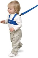 Mommy's Helper 幼儿防丢绳背带，带衬垫的肩带，适合幼儿，胸围 14-25 英寸，蓝色