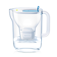 抖音超值购：BRITA 碧然德 设计师系列蓝色滤水壶家庭版3.5L容量过滤净水标准版