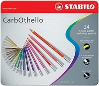 STABILO 思笔乐 粉彩乐 彩色铅笔24色套装1424-6