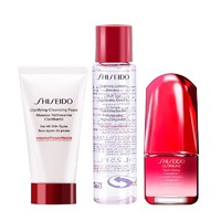 SHISEIDO 资生堂 红腰子套装（洁面50ml+精粹水75ml+精华露15ml）