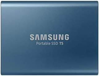 SAMSUNG 三星 T5 USB 3.1 Gen2 移动固态硬盘 Type-C 1TB 玄英黑