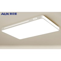 PLUS会员：AUX 奥克斯 LED吸顶灯 全屏环绕发光 48W 三色调光