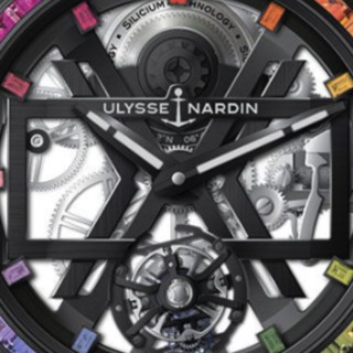 ULYSSE NARDIN 雅典 BLAST系列 45毫米自动上链腕表 1723-400B1LE-2B-RAIN/1ABLAST