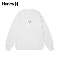 Hurley 秋冬新款美式潮流男女卫衣圆领一体绒情侣卫衣
