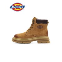 Dickies 帝客 男士马丁靴男高帮时尚男靴透气舒适百搭短靴工装靴子情侣靴子男 土黄 42