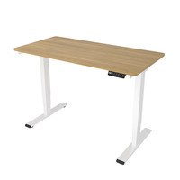 FitStand FS2 电动升降桌 雅白+原木色 160*80cm