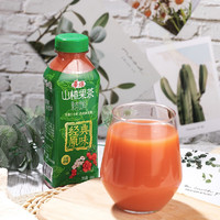 華旗 山楂果茶果肉饮料 400ml*6瓶