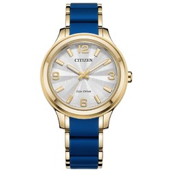 CITIZEN 西铁城 光动能腕表系列 女士光动能手表 FE7078-93A