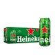 Heineken 喜力 经典啤酒500ml*18听 整箱装  年货送礼