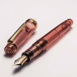 SAILOR 写乐 一航 SAILOR 新款 夏威夷 透红 大型 21K 金笔 双色尖 写乐 钢笔