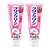 Kao 花王 日本进口儿童木糖醇牙膏草莓味 70g*2支