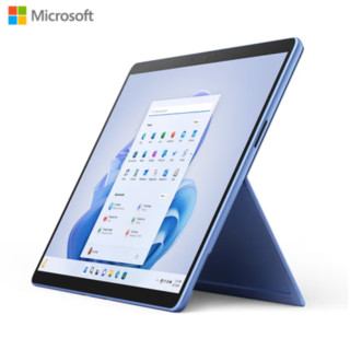 Microsoft 微软 Surface Pro9 16G 256G 12代酷睿i5 二合一平板电脑 宝石蓝 13英寸超窄边框触控屏幕 轻薄本笔记本电脑
