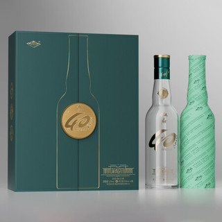 叙府40周年纪念酒 500ml*2瓶礼盒装浓香型白酒 收藏白酒