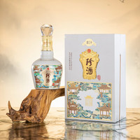 珍酒 珍十五 珍三十 四大名亭 文创产品 小批量勾调 53度酱香型白酒 珍三十四大名亭整箱500ml*4