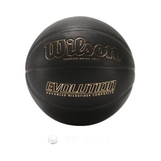 Wilson 威尔胜 EVOLUTION PU篮球 WTB0523CN7 黑色/金色 7号/标准