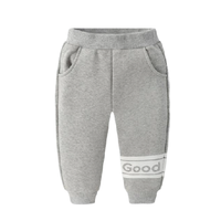 gb 好孩子 男女童通用休闲长裤 WW20330063 灰色 110码