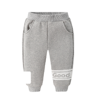 gb 好孩子 男女童通用休闲长裤 WW20330063 麻灰 73码