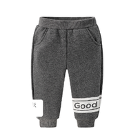 gb 好孩子 男女童通用休闲长裤 WW20330063 深麻灰 80码