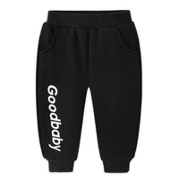 gb 好孩子 男女童通用休闲长裤 WW20330063 黑色 73码