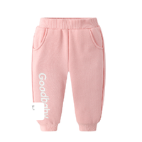 gb 好孩子 男女童通用休闲长裤 WW20330063 粉红 90码