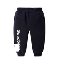 gb 好孩子 男女童通用休闲长裤 WW20330063 藏青 120码