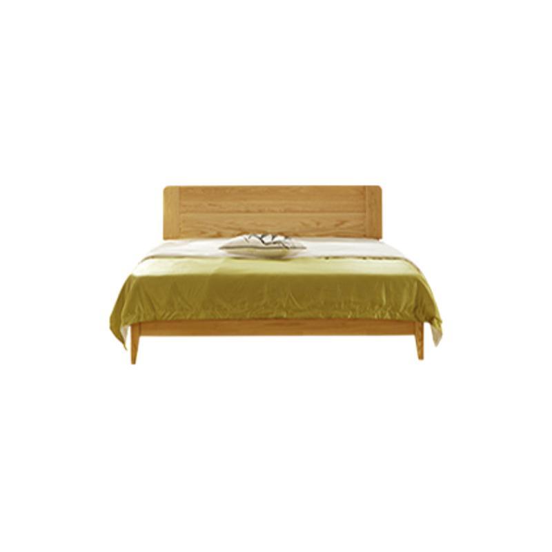 光明家具 北欧实木床