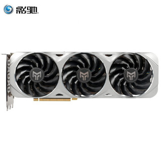 影驰 RTX3080Ti 3090 1050Ti星耀永劫金属大师黑将台式电脑主机专业办公游戏独立显卡 RTX 3080 金属大师 10G