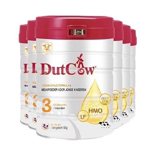 DutchCow 荷兰乳牛 小红帽系列 幼儿奶粉 荷兰版 3段 900g*10罐