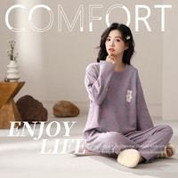 顶瓜瓜 女士纯棉家居服套装 GGD411219