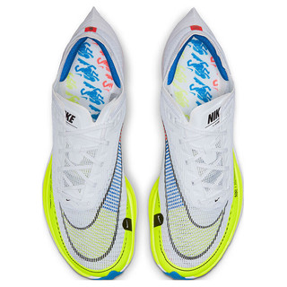 耐克NIKE 男子 跑步鞋 缓震 泡棉 ZOOMX VAPORFLY NEXT% 2 运动鞋 CU4111-103白色40.5码