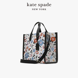 Kate Spade ks manhattan 大号印花单肩手提托特包时尚通勤女