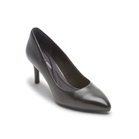 ROCKPORT 乐步 Chalina系列 女士羊皮革高跟鞋 CH6573 黑色 37