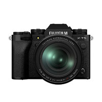 FUJIFILM 富士 X-T5 APS-C画幅 微单相机 黑色 XC 16-80mm OIS WR 变焦镜头 单头套机