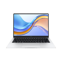 HONOR 荣耀 MagicBook X 14 2022款 十二代酷睿版 14英寸 轻薄本 银色（酷睿i5-12500H、核芯显卡、16GB、512GB SSD\2.2K、IPS、60Hz、FRI-F56）
