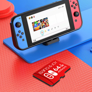 BanQ 64GB TF（MicroSD）任天堂switch专用卡NS游戏机高速存储卡 A2 U3 V30 4K 行车记录仪&监控内存卡