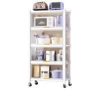 HOME ORGANIZER 溢彩年华 YCI6191-WH 多功能餐边柜 月光白 60*36*150cm