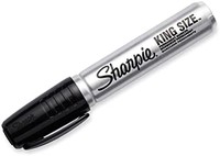 Sharpie 15661PP 大号永久马克笔 4件装 黑色