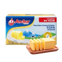 有券的上：Anchor 安佳 天然动物黄油 淡味无盐 454g