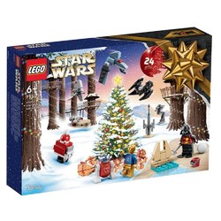 LEGO 乐高 Star Wars星球大战系列 75340 乐高星球大战2022年圣诞倒数日历