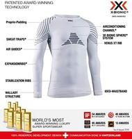 X-Bionic 女式 Invent 4.0 圆领长袖 T 恤
